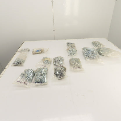 Large Lot Of Misc. Sizes & Lengths Grade 5 Bolts W/ Some 5/8" Washers 46 Lbs.