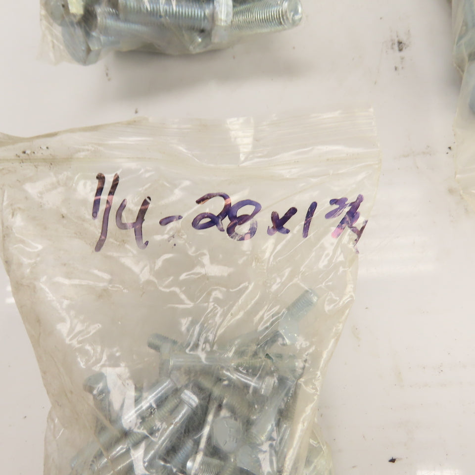 Large Lot Of Misc. Sizes & Lengths Bolts Grade 5 7/16", 5/8", 3/8" 26 Lbs.