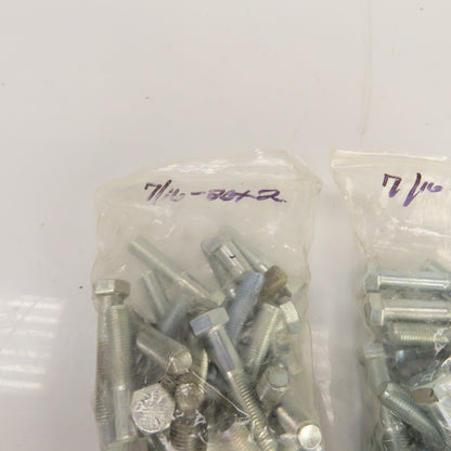 Large Lot Of Misc. Sizes & Lengths Bolts Grade 5 7/16", 5/8", 3/8" 26 Lbs.