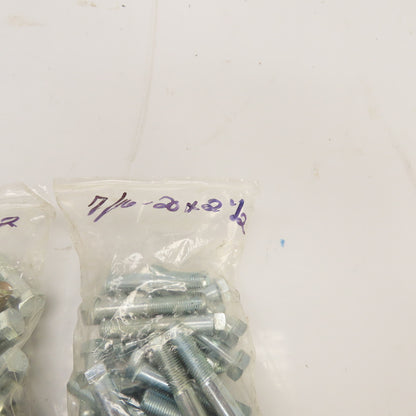 Large Lot Of Misc. Sizes & Lengths Bolts Grade 5 7/16", 5/8", 3/8" 26 Lbs.