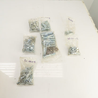 Large Lot Of Misc. Sizes & Lengths Bolts Grade 5 7/16", 5/8", 3/8" 26 Lbs.
