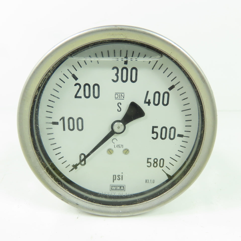 Wika 0-580 PSI Pressure Guage