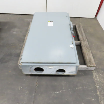 Square D H325N 400A 3-Pole Single Throw Fusible Safety Disconnect Switch 240VAC