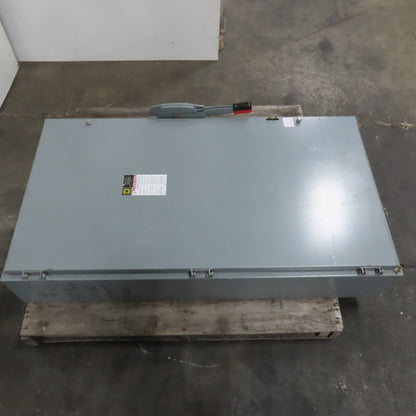 Square D H325N 400A 3-Pole Single Throw Fusible Safety Disconnect Switch 240VAC