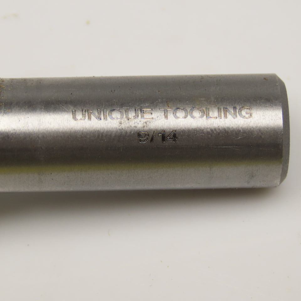 Unique Tooling 1/2" Diam. 2 Flute Straight Cut Router Bit 90° Point 3-15/32" OAL