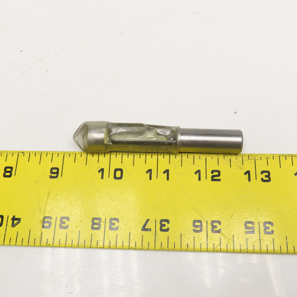 Unique Tooling 1/2" Diam. 2 Flute Straight Cut Router Bit 90° Point 3-15/32" OAL