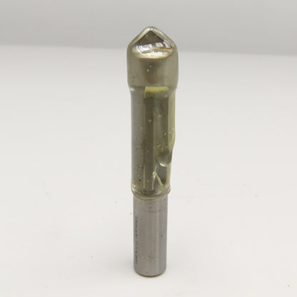Unique Tooling 1/2" Diam. 2 Flute Straight Cut Router Bit 90° Point 3-15/32" OAL