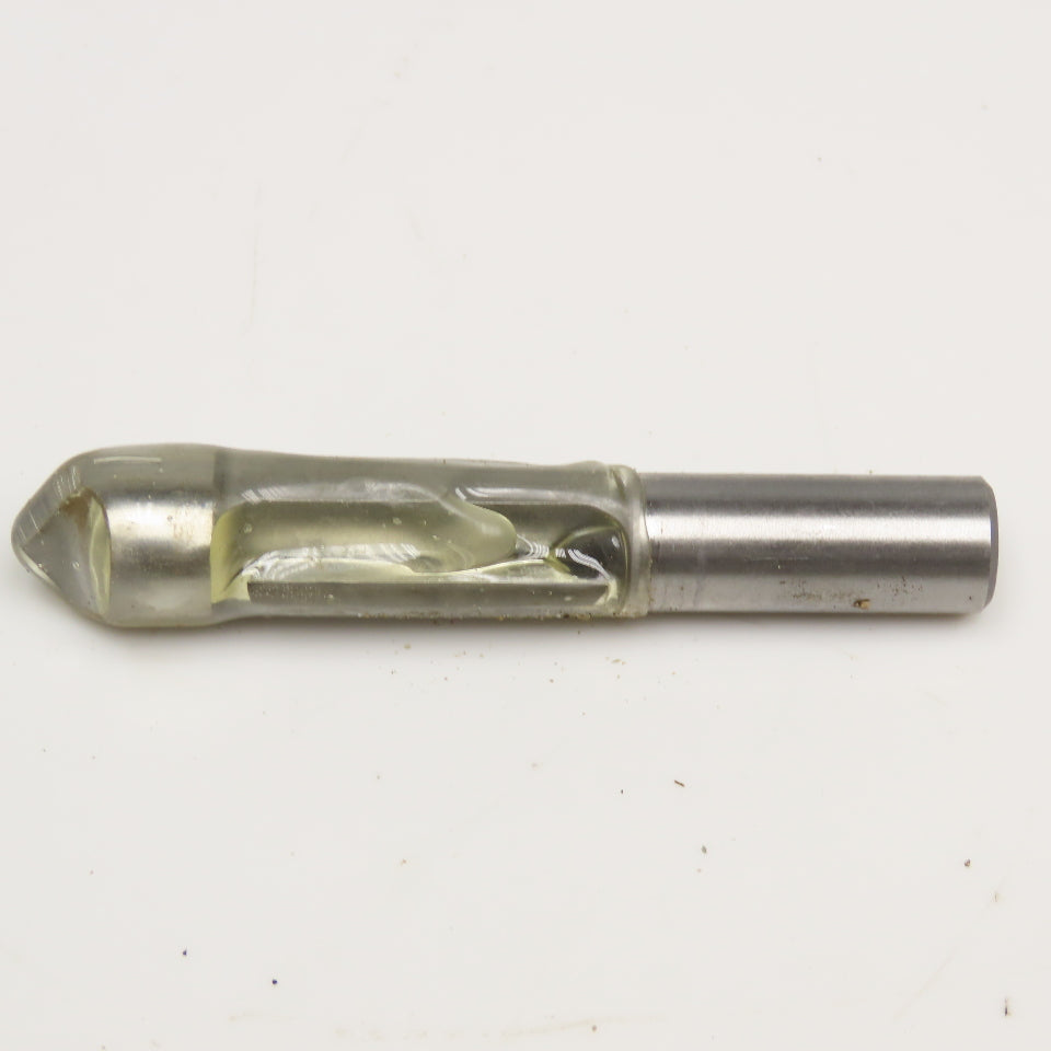 Unique Tooling 1/2" Diam. 2 Flute Straight Cut Router Bit 90° Point 3-15/32" OAL