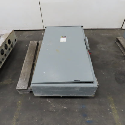 Square D H365R 400A 600VAC 3-Pole Fusible Safety Disconnect Switch 3R Enc.