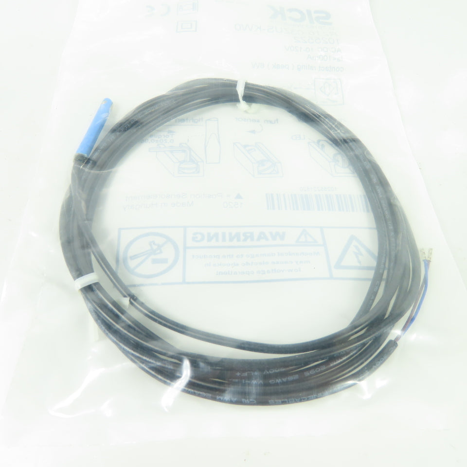 Sick RZT6-03ZUS-KW0 magnetic Cylinder Sensor 10-120V AC/DC 100mA NEW