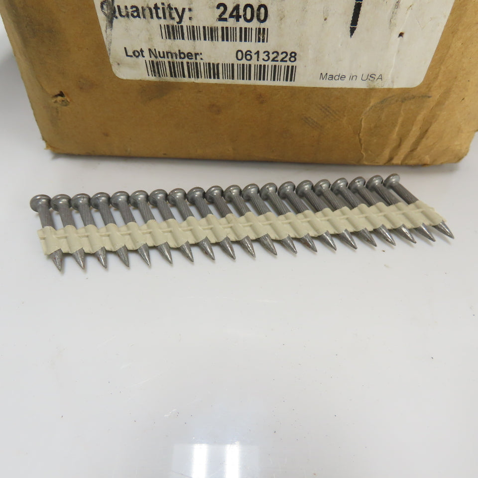 Aerosmith 5324P .144 x1-1/4" Zinc Galvanized Helical Thread Strip Pin Lot/2400