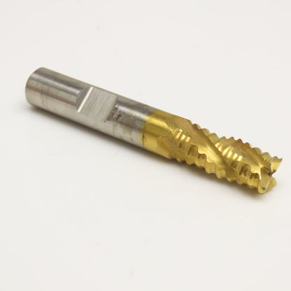 Niagara 71120 3/8" HSCO Cobalt 4 Flute Roughing End Mill Cutter 2-1/2"OAL