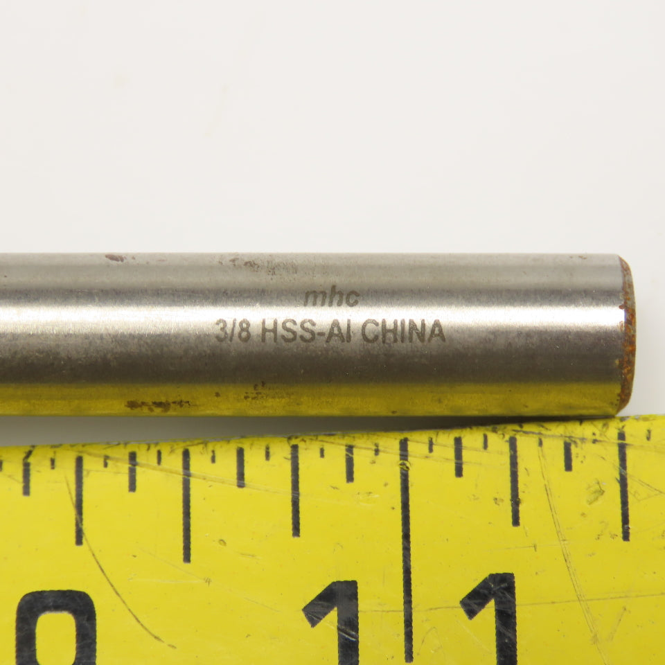 3/8" HSS-AL 4 Flute Roughing End Mill Cutter 2-1/2"OAL