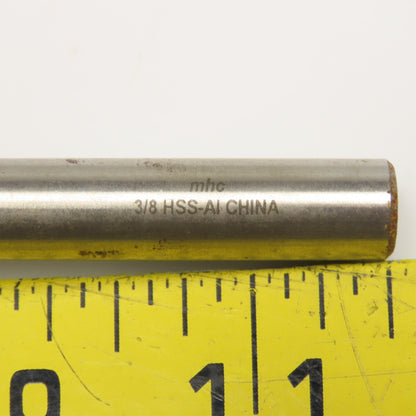3/8" HSS-AL 4 Flute Roughing End Mill Cutter 2-1/2"OAL