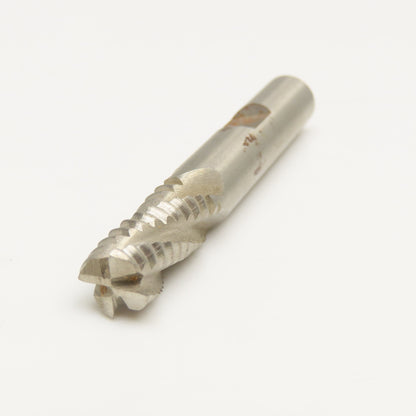 3/8" HSS-AL 4 Flute Roughing End Mill Cutter 2-1/2"OAL