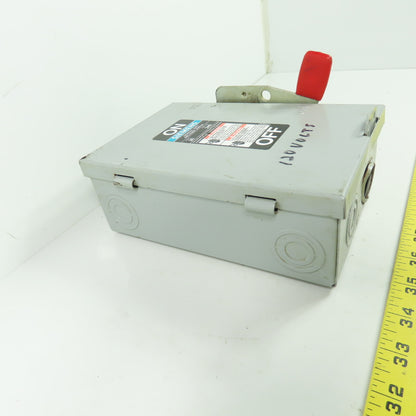 Siemens GF221N 30A Fusible General Duty Safety Disconnect Switch 240V