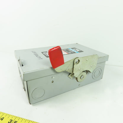 Siemens GF221N 30A Fusible General Duty Safety Disconnect Switch 240V
