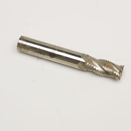 3/8" Cobalt 4 Flute Roughing End Mill Cutter 2-1/2"OAL Lot Of 6