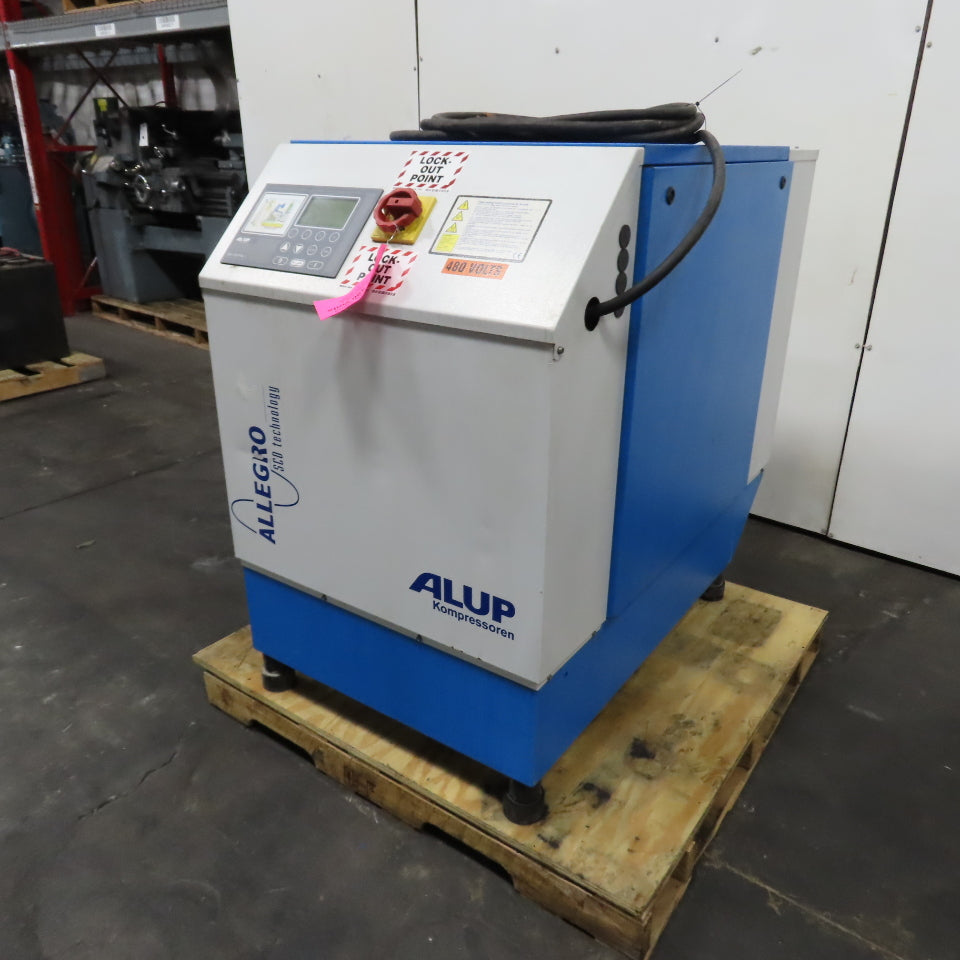 Alup SCD 30/SO 30HP Variable Speed Rotary Screw Air Compressor 460V 3PH 190PSI