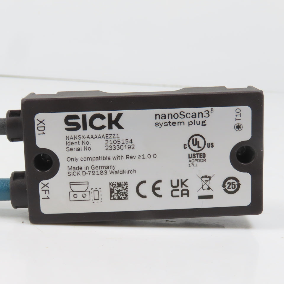 Sick NANSX-AAAAAEZZ1 nanoScan3 System Plug Connector 2105154