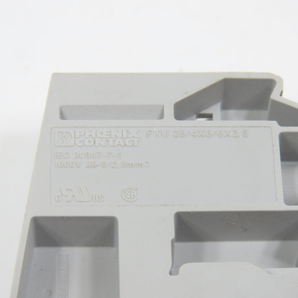 Phoenix Contact 3214080 PTU 35/4X6/6X2,5 Potential Collective Terminal Lot/2