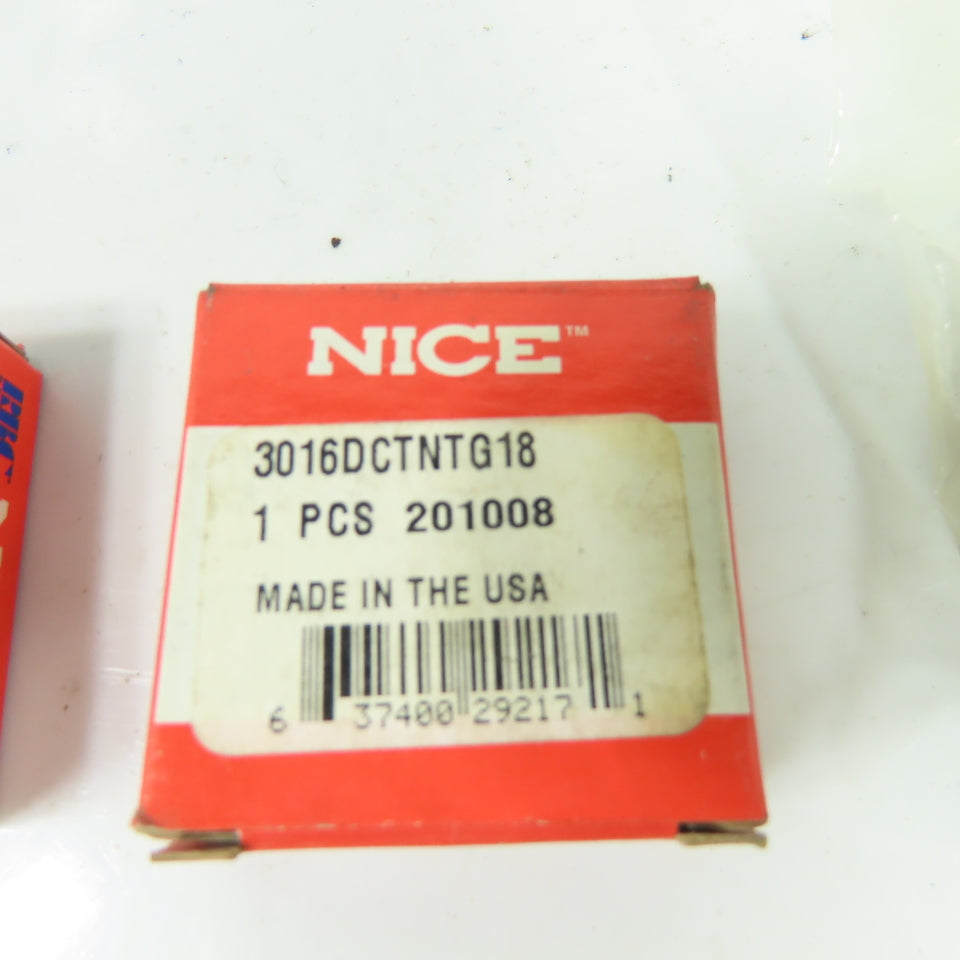 NSK 3016DCTNTG18 Deep Groove Ball Bearing 1-1/8" OD 1/2" Bore NEW Lot Of 2
