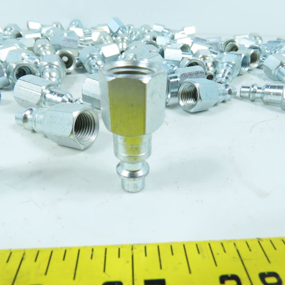 Parker H3C 1/4" Compressed Air Steel Nipple Quick Connect Lot Of 100