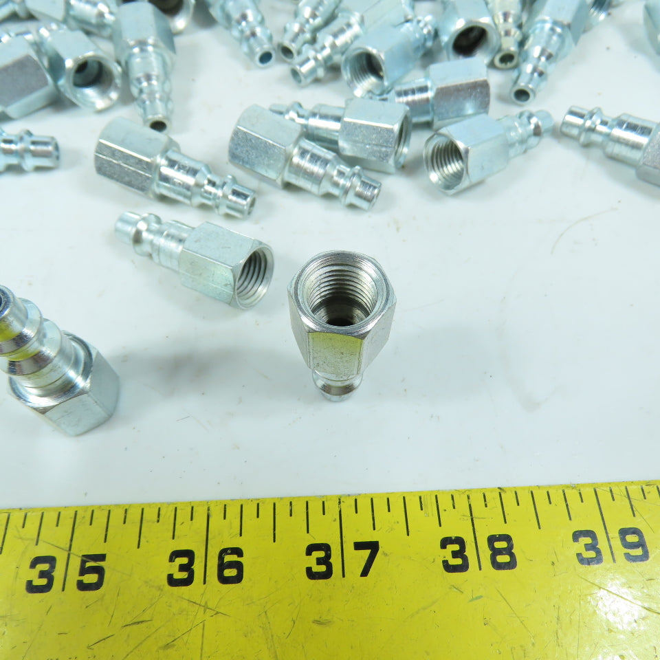 Parker H3C 1/4" Compressed Air Steel Nipple Quick Connect Lot Of 100