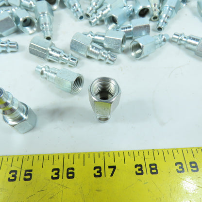 Parker H3C 1/4" Compressed Air Steel Nipple Quick Connect Lot Of 100