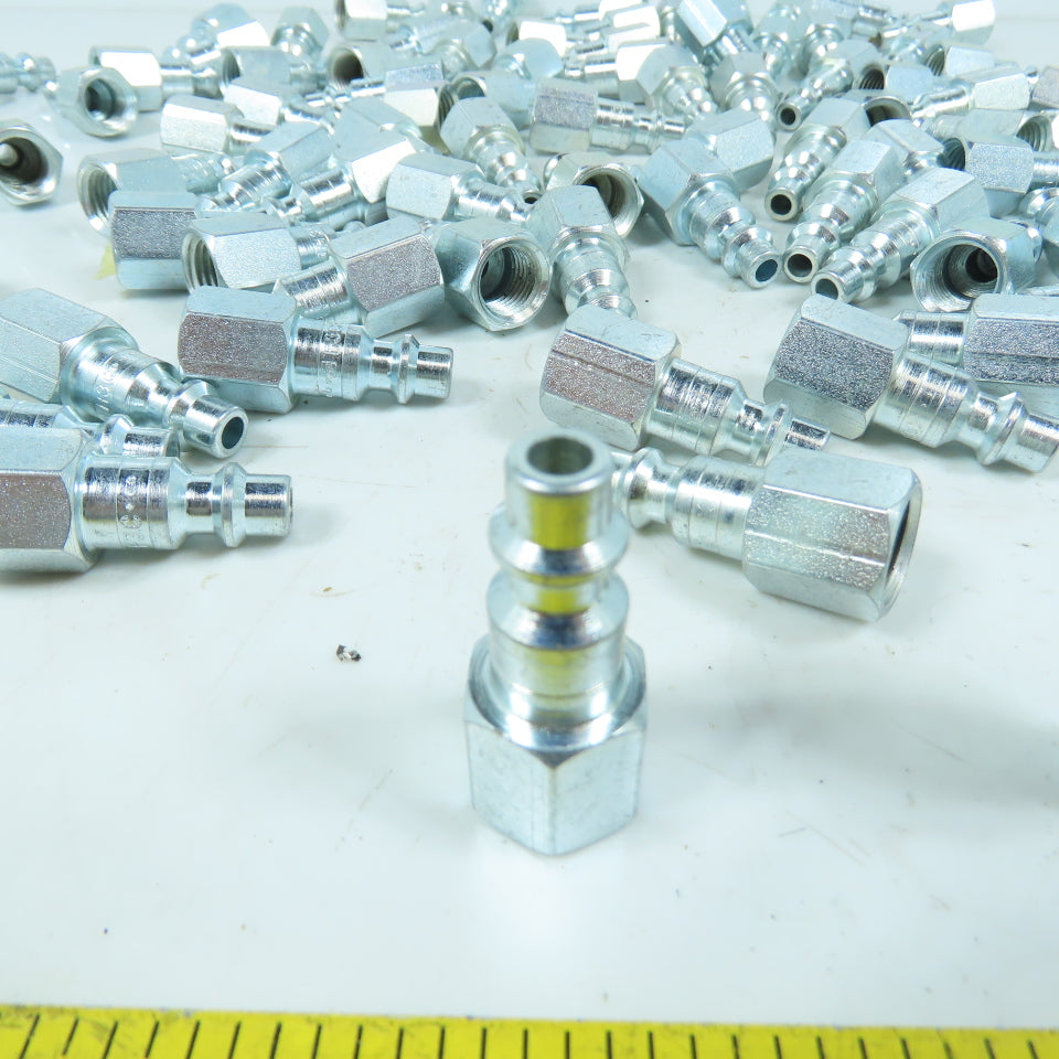Parker H3C 1/4" Compressed Air Steel Nipple Quick Connect Lot Of 100