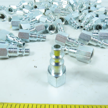 Parker H3C 1/4" Compressed Air Steel Nipple Quick Connect Lot Of 100