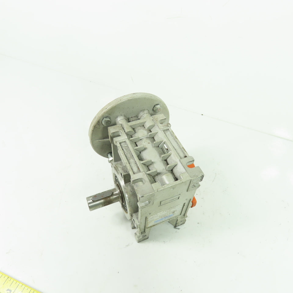 Transtecno TCM030 10:1 Ratio Gear Reducer 14mm Output Shaft 7/16" Input Shaft
