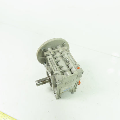 Transtecno TCM030 10:1 Ratio Gear Reducer 14mm Output Shaft 7/16" Input Shaft