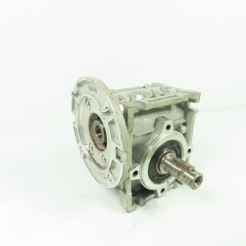 Transtecno TCM030 10:1 Ratio Gear Reducer 14mm Output Shaft 7/16" Input Shaft