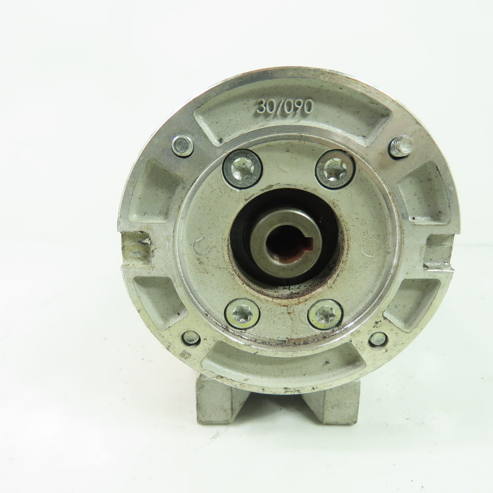 Transtecno TCM030 10:1 Ratio Gear Reducer 14mm Output Shaft 7/16" Input Shaft