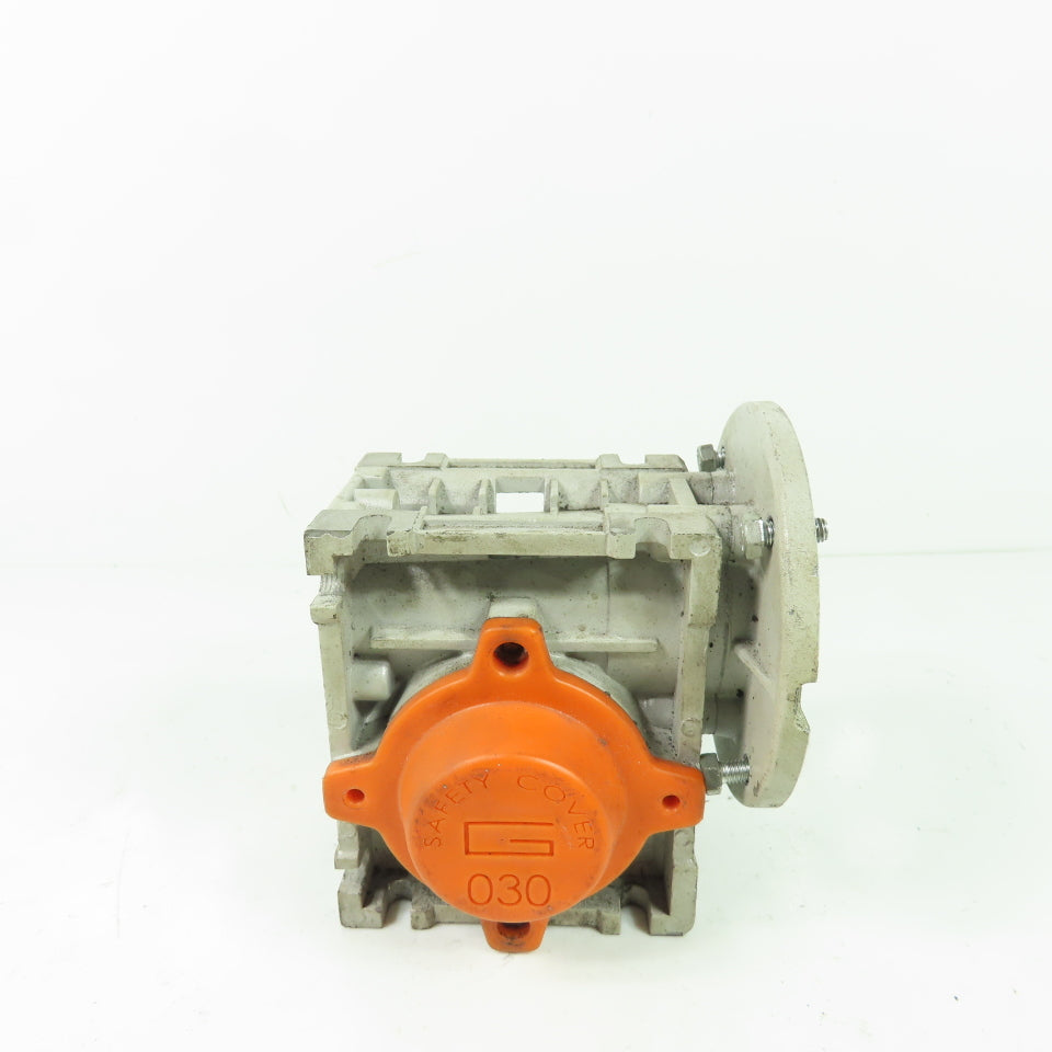 Transtecno TCM030 10:1 Ratio Gear Reducer 14mm Output Shaft 7/16" Input Shaft