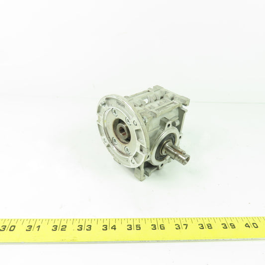 Transtecno TCM030 10:1 Ratio Gear Reducer 14mm Output Shaft 7/16" Input Shaft