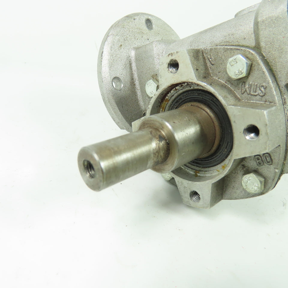 STM RMI 28 P 15:1 Ratio Gear Reducer 9mm Input 14mm Output Shaft