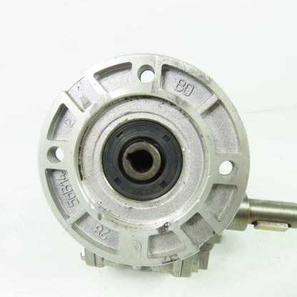 STM RMI 28 P 15:1 Ratio Gear Reducer 9mm Input 14mm Output Shaft