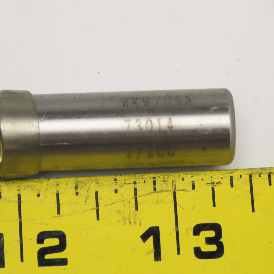 WKW 73014 1/2" OD x 2" CL 1/2" Shank 2 Flute Flush Trim Bearing Router Bit
