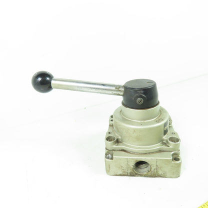 SMC NVH402-N04 Manual Pneumatic Hand Valve 150PSI 1/2"