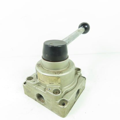SMC NVH402-N04 Manual Pneumatic Hand Valve 150PSI 1/2"