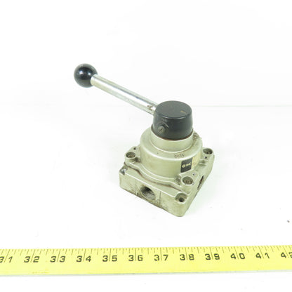 SMC NVH402-N04 Manual Pneumatic Hand Valve 150PSI 1/2"