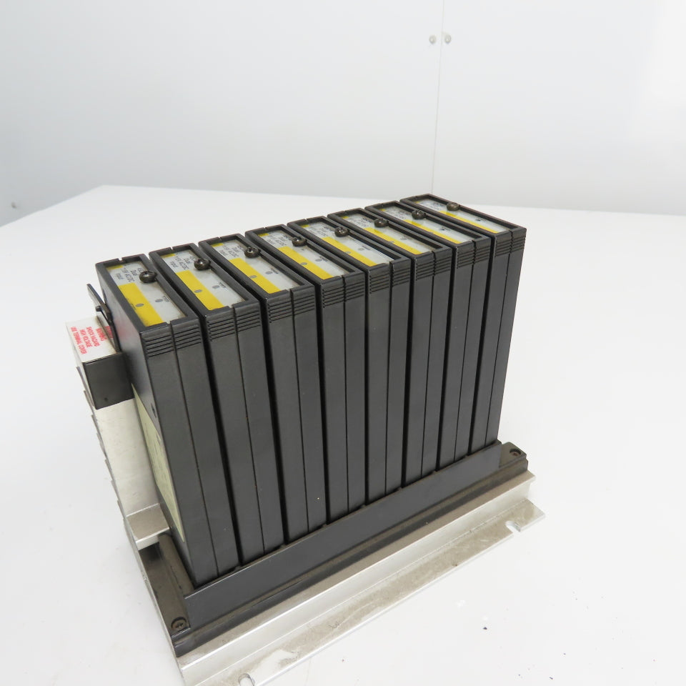 Reliance 45C1A Automate Programmable Controller W/ (5) 45C40 Input Modules 115V