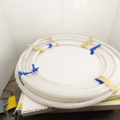 100' Long x 1.5" ID x 1.68" OD Low Pressure Plastic Tubing 1/8" Wall