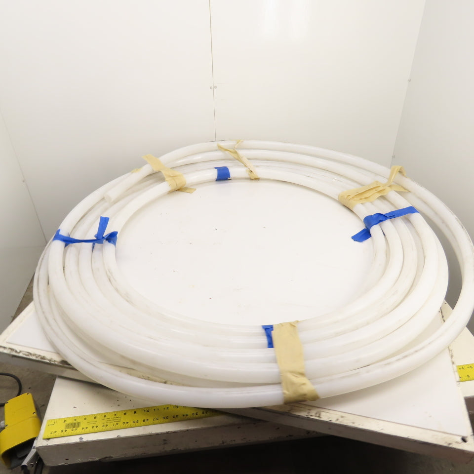 100' Long x 1.5" ID x 1.68" OD Low Pressure Plastic Tubing 1/8" Wall