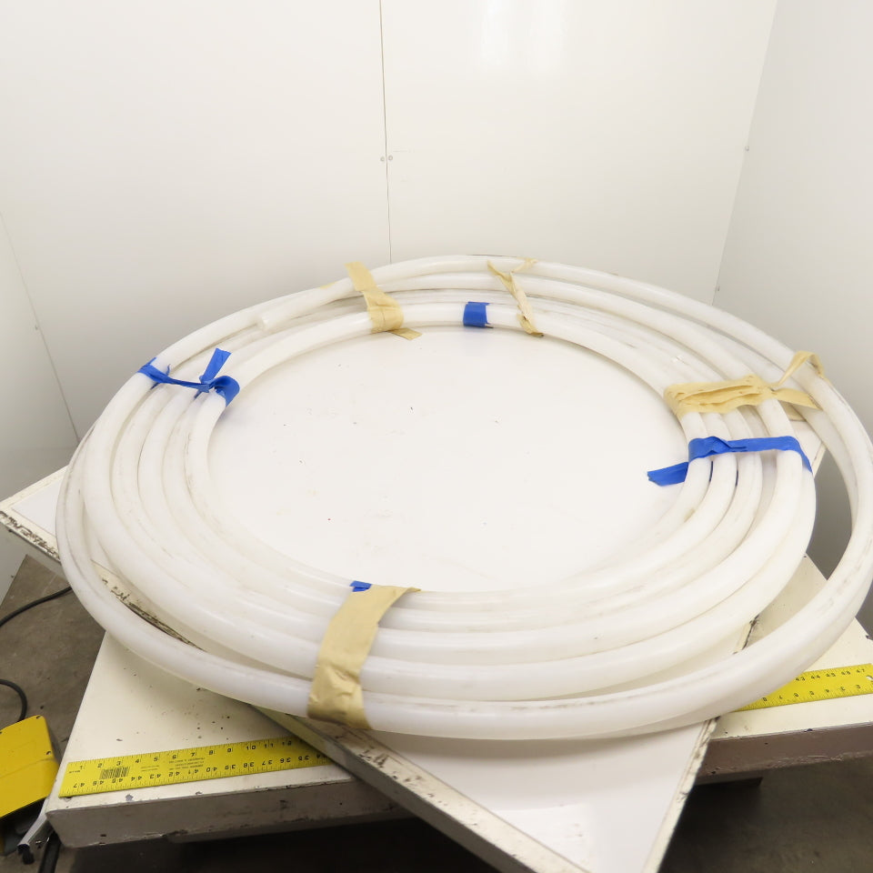 100' Long x 1.5" ID x 1.68" OD Low Pressure Plastic Tubing 1/8" Wall