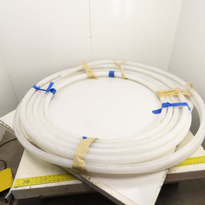 100' Long x 1.5" ID x 1.68" OD Low Pressure Plastic Tubing 1/8" Wall