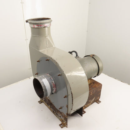 5HP 16" Direct Drive Radial Blower 208-230/460V 3PH 6" Ports (Dayton Style)