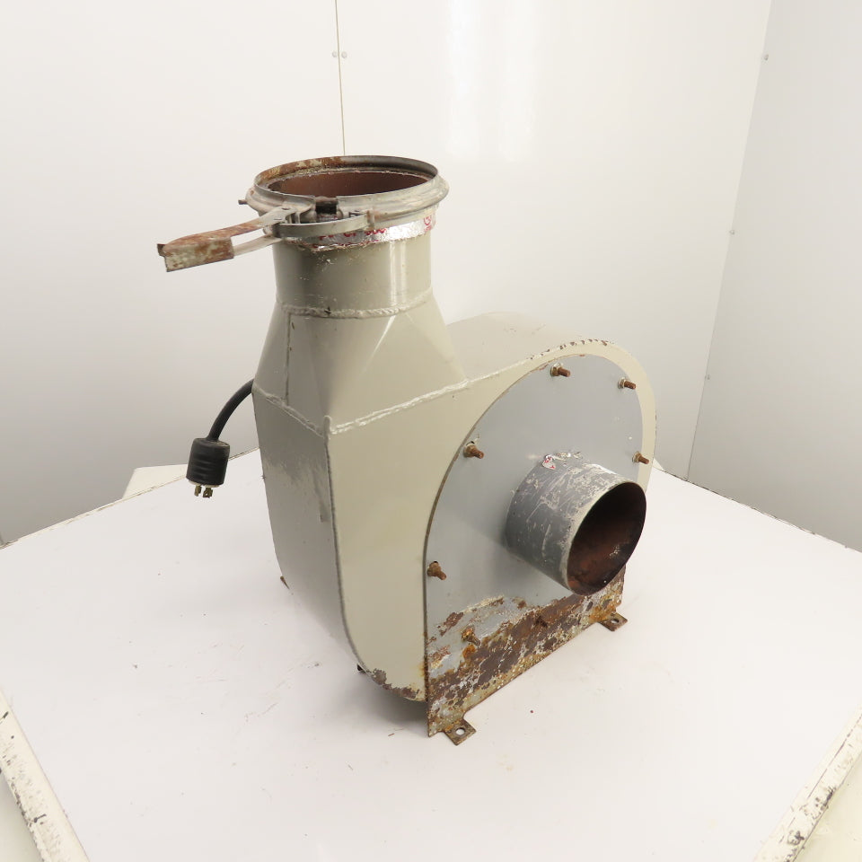 5HP 16" Direct Drive Radial Blower 208-230/460V 3PH 6" Ports (Dayton Style)